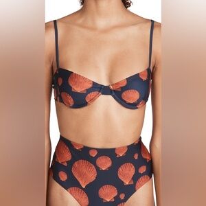 Agua by Agua Bendita | Nacar seashell print bikini set